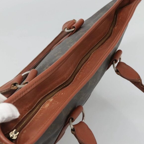 LOUIS VUITTON Monogram Sac Weekend PM Hand Bag M42425 LV Auth - Picture 11 of 16